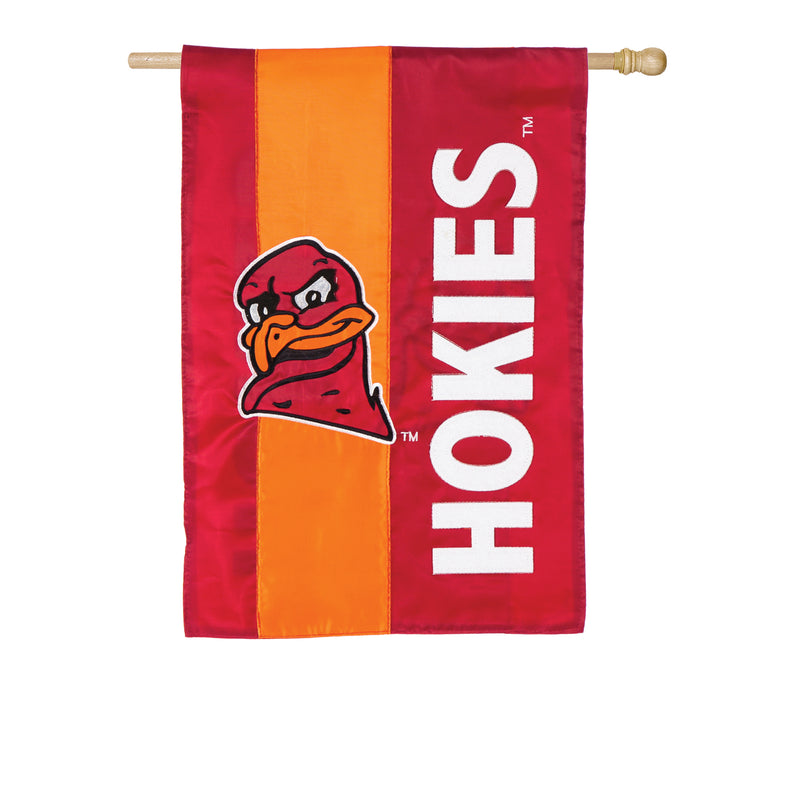 Virginia Tech, Embellish Reg Flag,15sf903