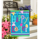 Happy Easter Garden Applique Flag,169117