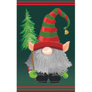 Gnome Elf Garden Applique Flag,169193sa