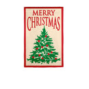 Decorated Christmas Tree Garden Applique Flag,169200