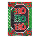 Ho Ho Ho Applique Garden Flag,169575