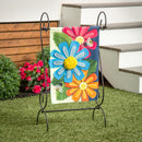 Spring Floral Applique Garden Flag,169685