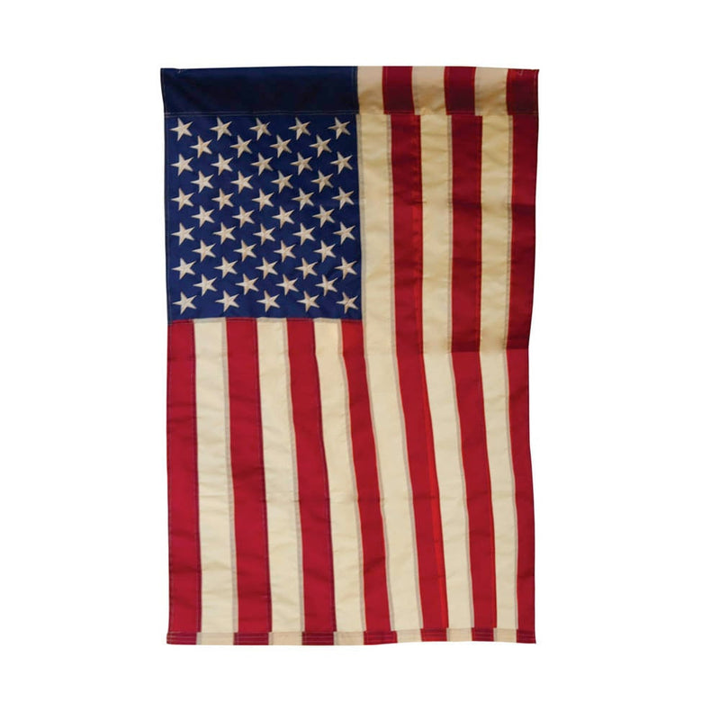 Patriotic, American Flag, Tea Stained,16pt014
