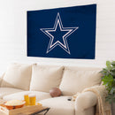3'x5' Single Sided Flag w/ 2 Grommets, Dallas Cowboys,173808