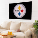 3'x5' Single Sided Flag w/ 2 Grommets, Pittsburgh Steelers,173824