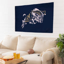 3'x5' Single Sided Flag w/ 2 Grommets, US Naval Academy,175017