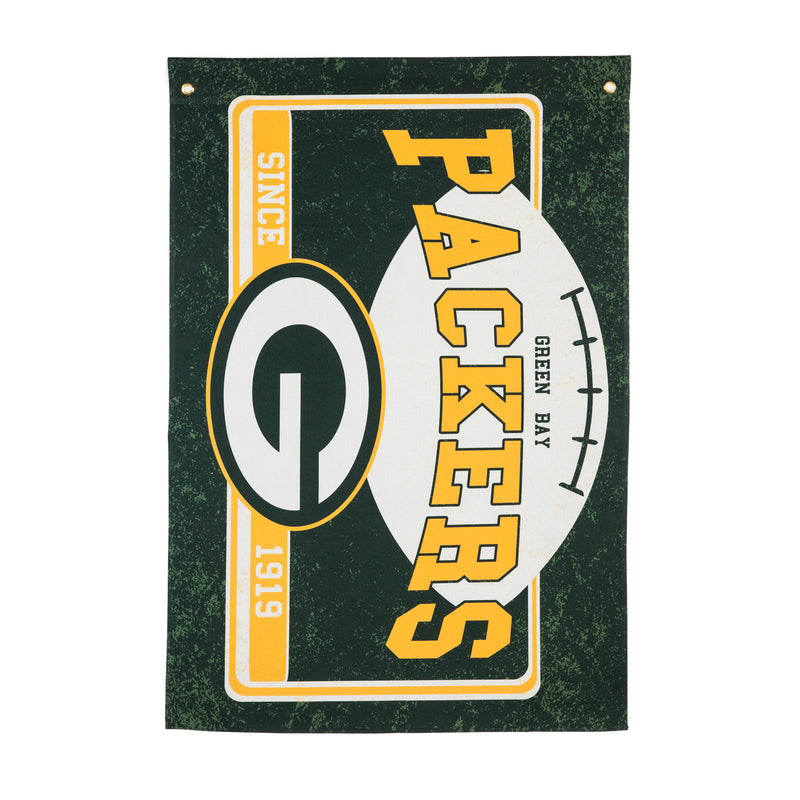 Green Bay Packers, Linen Estate Flag,17l3811