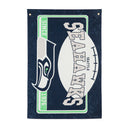 Seattle Seahawks, Linen Estate Flag,17l3827