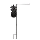 Pineapple Laser Cut Garden Flag Stand,20153