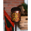 Laser Cut Solar Interchangeable Finial, Bronze,20183