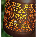 Laser Cut Solar Interchangeable Finial, Bronze,20183