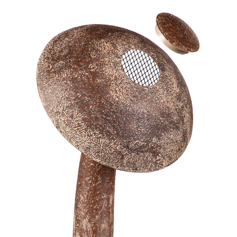 Metal Mushroom Bird Feeder,2bf7314