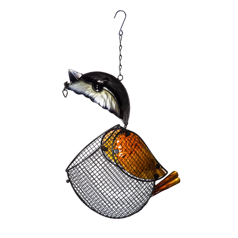 Evergreen Bird Feeder,Mesh Hanging Bird Feeder, Chickadee,8x3x16 Inches