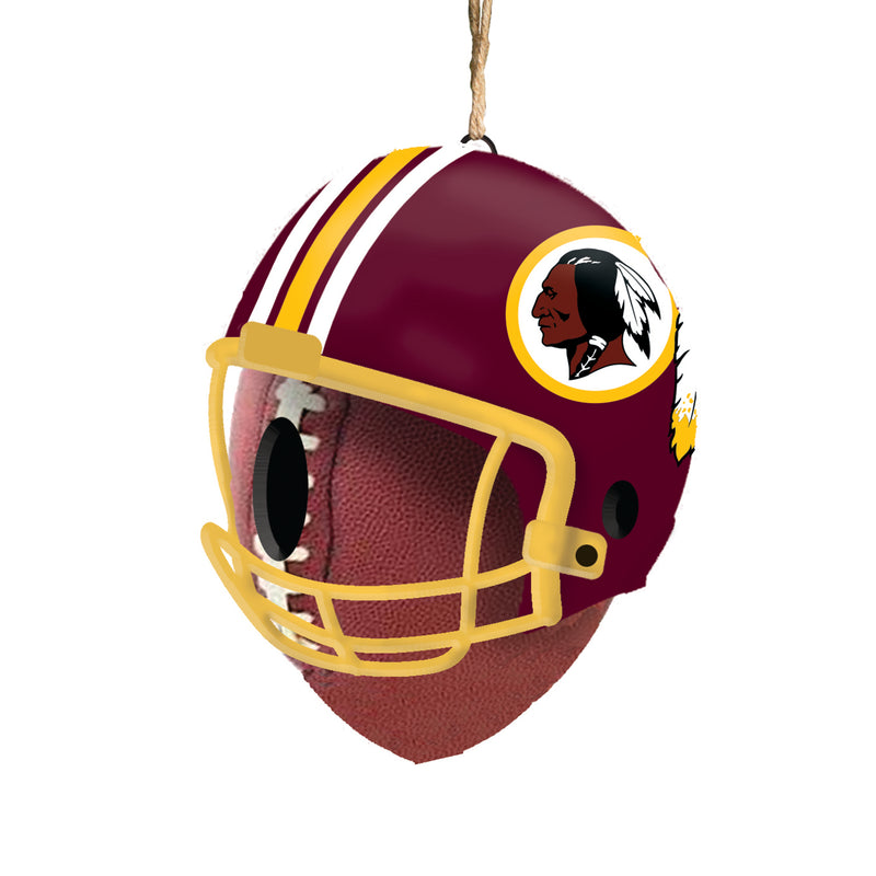 Evergreen Bird House,Washington Redskins, Birdhouse,6.5x7.5x8.13 Inches