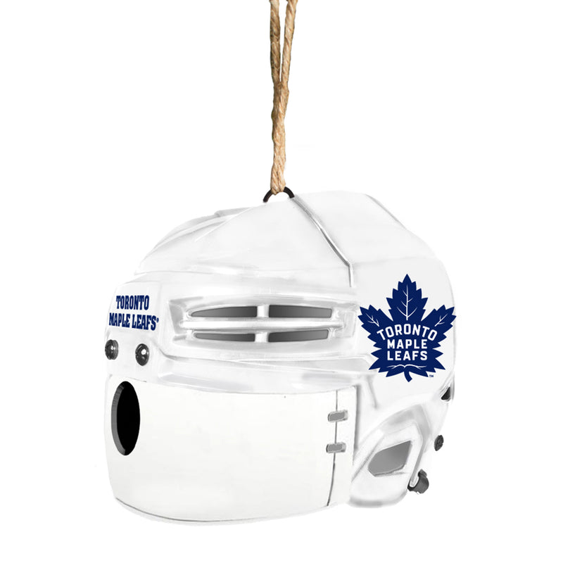 Evergreen Bird House,Toronto Maple Leafs, Birdhouse,6.5x7.5x8.13 Inches