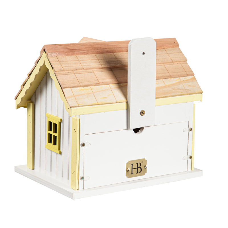 Evergreen Bird House,Sweetheart Cottage Birdhouse,7.5x8.75x6.25 Inches