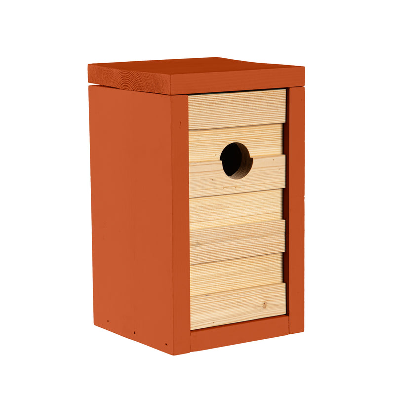 Modern Bird House, Brown,2bh791