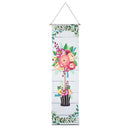 Welcome to Our Home Topiary Door Banner Kit,2dbk1814