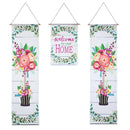 Welcome to Our Home Topiary Door Banner Kit,2dbk1814