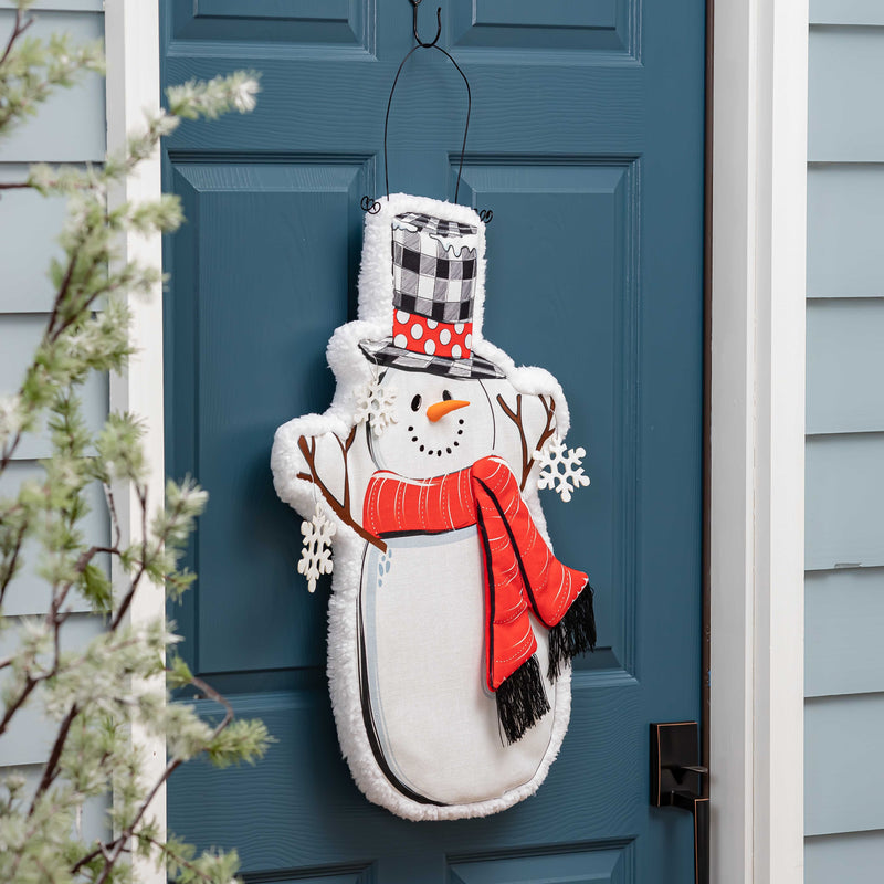 Estate Door Décor Snowman,2deb2448