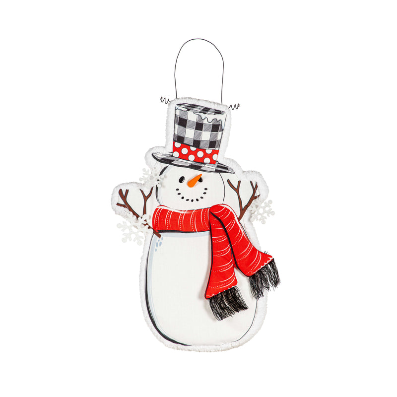 Estate Door Décor Snowman,2deb2448