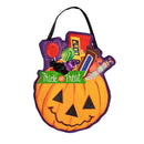 Trick or Treat Halloween Pumpkin Bucket Estate Door Decor,2deb2580