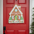 Gingerbread Home Sweet Home Estate Door Decor,2deb2610