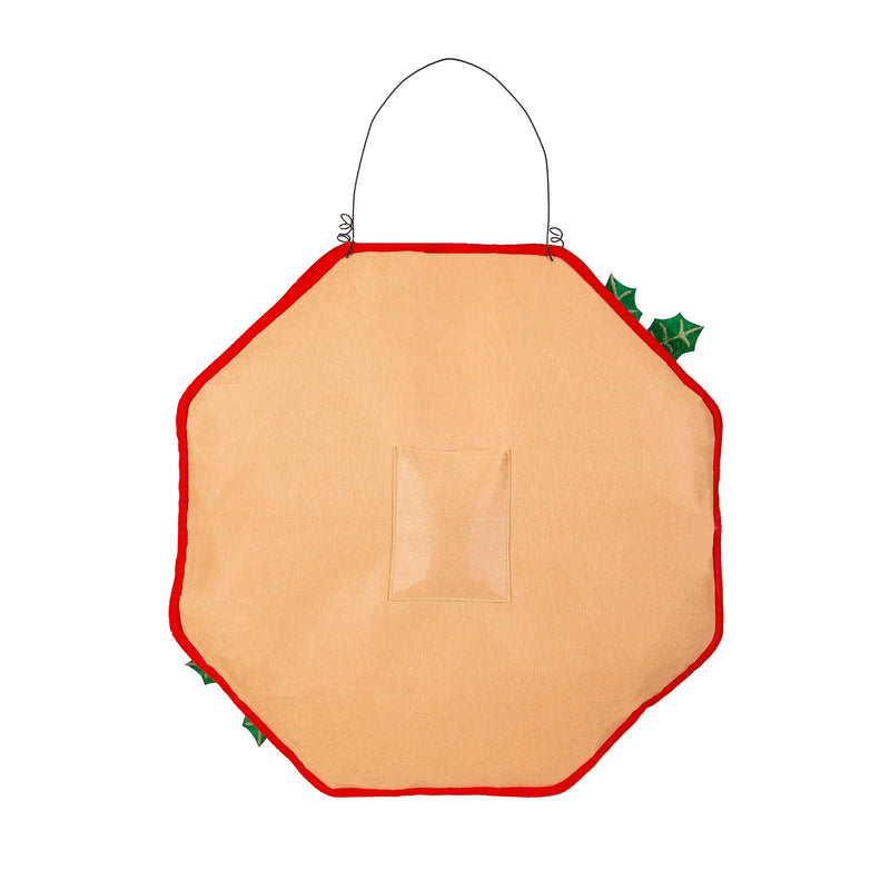 Santa, Please Stop Here Lighted Estate Door Decor,2deb2623bl