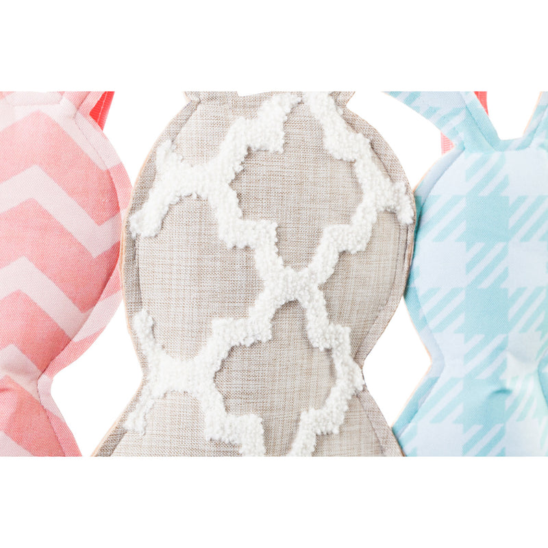 Pattern Bunny Trio Door Decor,2dhb1540