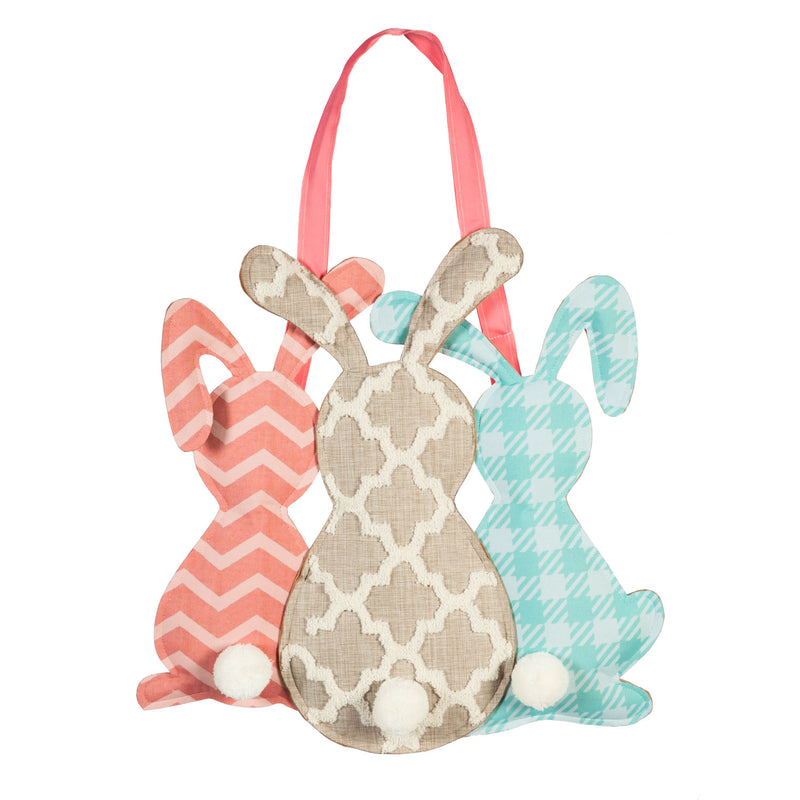 Pattern Bunny Trio Door Decor,2dhb1540