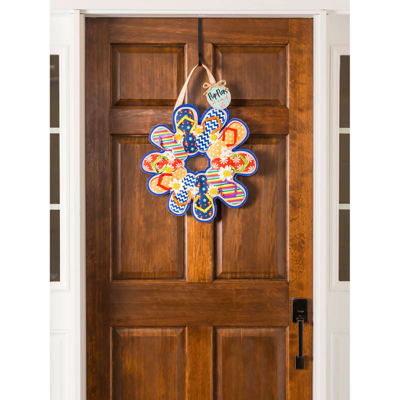Flip Flop Life Door Décor,2dhb1585