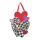 Patterned Hearts Door Decor,2dhb2220