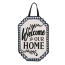 Classic Welcome Home Door Decor,2dhb2227