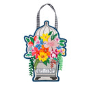 Garden Topiary Door Decor,2dhb2248