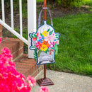 Garden Topiary Door Decor,2dhb2248