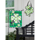 Check Clover Door Decor,2dhb2369