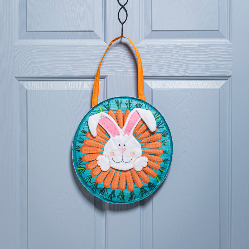 Evergreen Door Decor,Carrot Wreath Door Décor,2.5x13x14 Inches