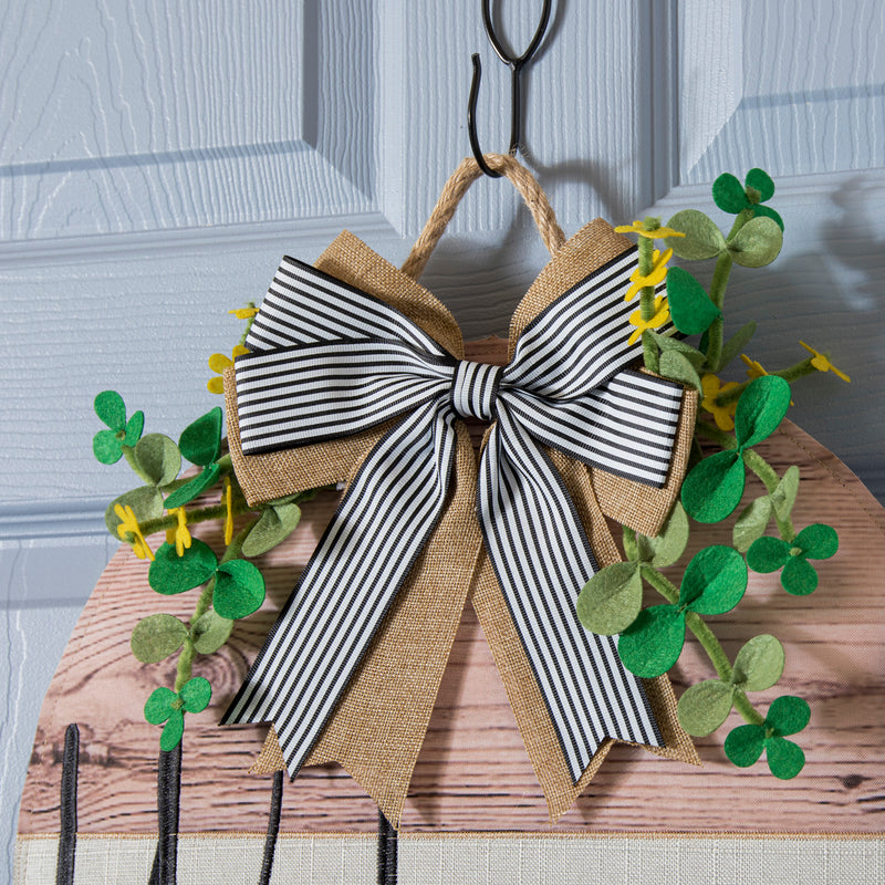 Wood Grain Welcome Door Décor,2dhb2371