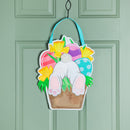 Bunny in Pot Door Decor,2dhb2499