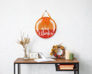 Fall Give Thanks Moire Door Decor,2dhm2603