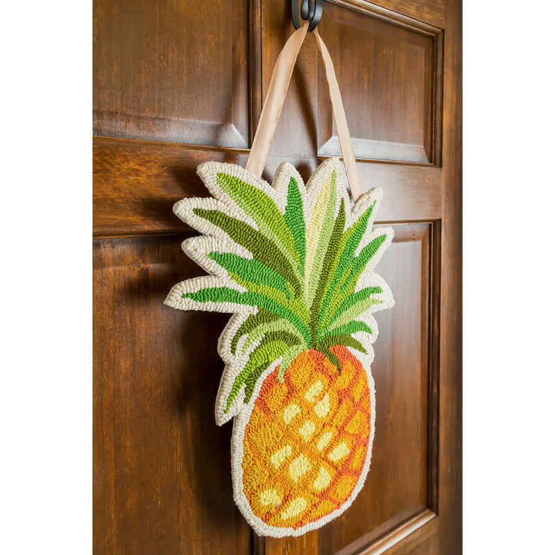 Pineapple Hooked Door Décor,2dhp1591