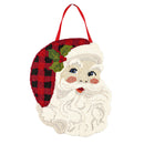 Jolly Santa Hooked Door Decor,2dhp2332