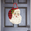Jolly Santa Hooked Door Decor,2dhp2332