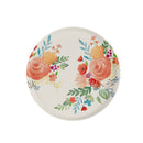10.5" Melamine Dinner Plate, Floral Essence,2dpr7022