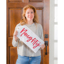 Santa, Naughty Reversible Door Tag,2dt1784fb