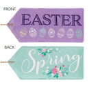 Easter, Spring Reversible Door Tag,2dt2217fb