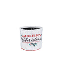 Holiday Traditions Round Fabric Planters, Set of 3,2fp004