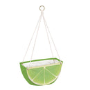 Citrus Fruit Hanging Fabric Planters, Set of 3,2fp035