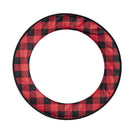 Red and Black Buffalo Check Sassafras Switchable Door Decor Frame,2idf2321