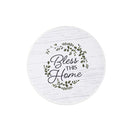 Bless This Home Sassafras Switchable Door Decor Insert,2idi1822